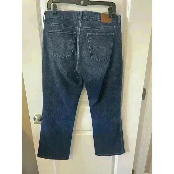 Lucky Brand Jeans Women’s size 10/30 R Sweet Boot Cut Dark Blue Mid rise Denim - Picture 2 of 4